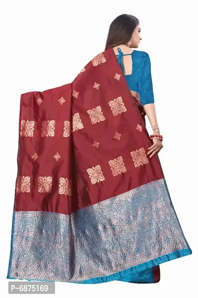 Beautiful Lichi Silk Jacquard Work Saree for Women