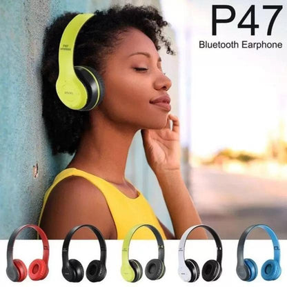 P47 Wireless Bluetooth Headphones